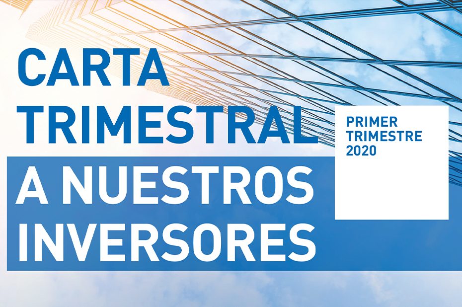 carta trimestral inversores 1T 2020