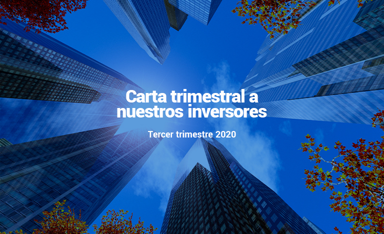 Carta Trimestral a nuestros inversores, tercer trimestre de 2020