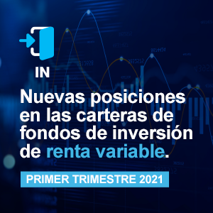 Nuevas entradas de posición en las carteras de fondos de inversión del primer trimestre de 2021