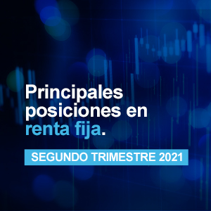 Principales posiciones en renta fija, segundo trimestre