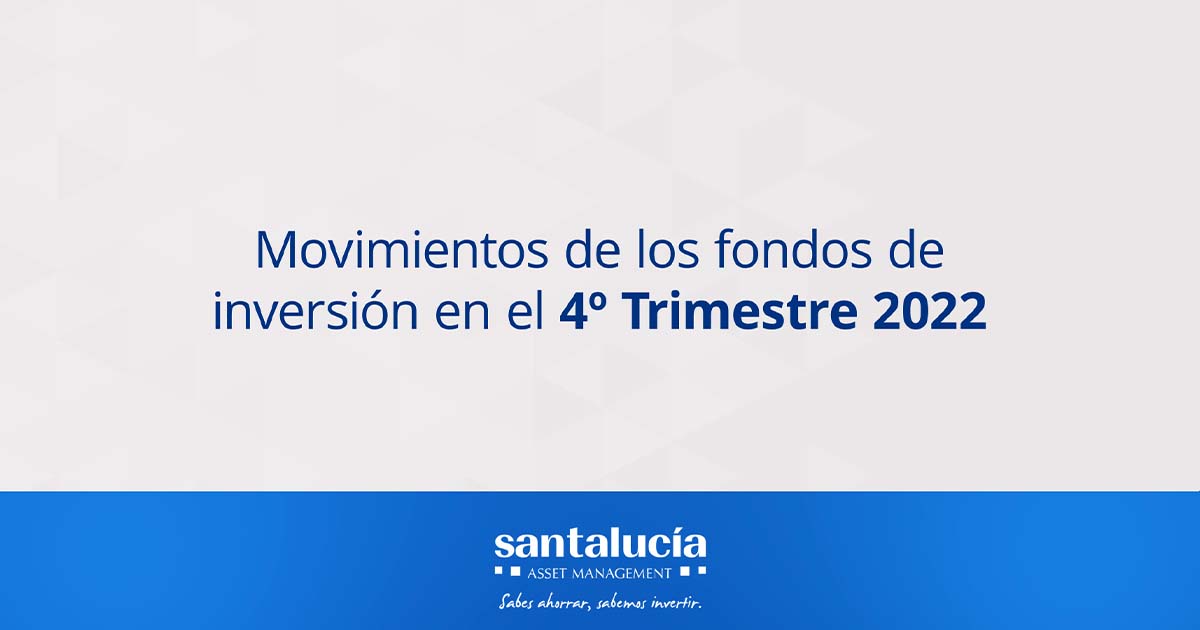 Movimientos de las carteras en el cuarto trimestre de 2022