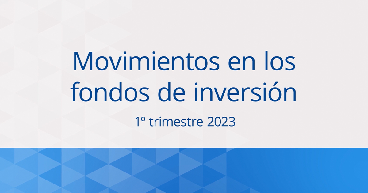 Movimientos en los fondos de renta variable en el primer trimestre de 2023