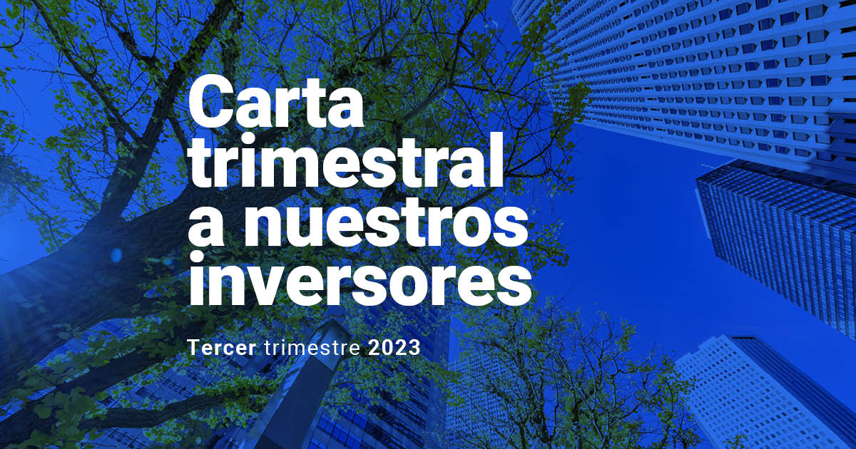 Carta trimestral a nuestros inversores del tercer trimestre de 2023